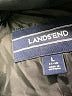 Lands' End 100% Polyester Black Vest Size L - photo 6