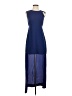 BCBGMAXAZRIA Color Block Blue Cocktail Dress Size 2 - photo 1