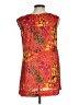 CAbi 100% Polyester Orange Sleeveless Blouse Size M - photo 2