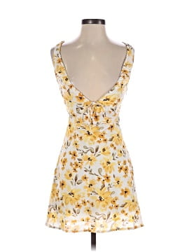 open lace back dress Carlita Mini Dress | Yellow | Womens