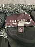 Talbot Runhof 100% Polyester Metallic Silver Cocktail Dress Size 8 - photo 7
