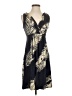 Nell 100% Rayon Tropical Black Cocktail Dress Size XS - photo 1