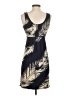 Nell 100% Rayon Tropical Black Cocktail Dress Size XS - photo 2