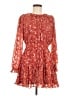 Lulus 100% Polyester Paisley Red Casual Dress Size M - photo 1