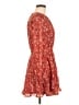 Lulus 100% Polyester Paisley Red Casual Dress Size M - photo 4