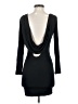 Shasa Black Long Sleeve Top Size S - photo 2