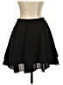 Silence and Noise Solid Black Formal Skirt Size 0 - photo 2