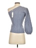 Glam Blue Pullover Sweater Size S - photo 2