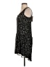 Mango 100% Polyester Stars Black Cocktail Dress Size 2 - photo 5