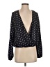 Vixbe 100% Polyester Black Long Sleeve Blouse Size S - photo 1