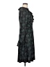 Express 100% Polyester Paisley Teal Cocktail Dress Size 9 - 10 - photo 4