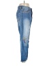 S.O.N.G. 100% Cotton Hearts Blue Jeans Size 9 - photo 4