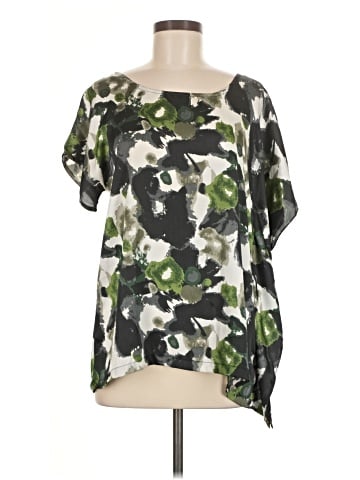 Criss Cross Short Sleeve Blouse (view 1)