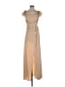 FAERIESTY Tan Cocktail Dress Size M - photo 1