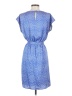 The Limited 100% Polyester Paisley Blue Casual Dress Size S - photo 2