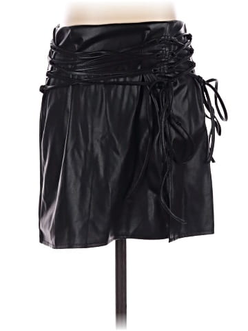 French Kiss Faux Leather Skirt (view 1)