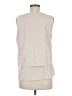 Unbranded Ivory Sleeveless Blouse Size M - photo 2