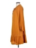 Old Navy 100% Polyester Solid Orange Casual Dress Size S - photo 5