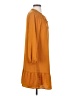 Old Navy 100% Polyester Solid Orange Casual Dress Size S - photo 4