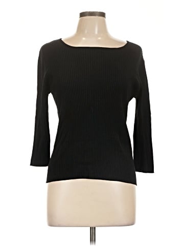 August Silk Pullover Sweater (view 1)