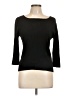 August Silk Black Pullover Sweater Size L - photo 1
