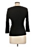 August Silk Black Pullover Sweater Size L - photo 2