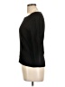 August Silk Black Pullover Sweater Size L - photo 5