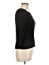 August Silk Black Pullover Sweater Size L - photo 4