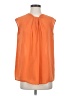 Giorgio Armani 100% Silk Orange Blouse Size EU (IT) 38 / US 2 - photo 1