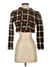 Assorted Brands Houndstooth Brown Jacket Size XXS - photo 1