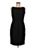 Calvin Klein Solid Black Cocktail Dress Size 6 - photo 1