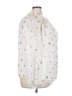 Ann Taylor 100% Polyester Hearts Ivory Long Sleeve Blouse Size XXL (tall) - photo 4