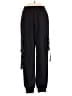 Unbranded 100% Polyester Black Cargo Pants Size S - photo 1