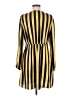Express Stripes Yellow Casual Dress Size M - photo 2