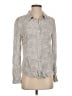 Soft Joie 100% Rayon Paisley Gray Long Sleeve Blouse Size S - photo 1