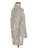Soft Joie 100% Rayon Paisley Gray Long Sleeve Blouse Size S - photo 4