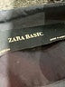 Zara Basic 100% Cotton Black Jacket Size XS - photo 6