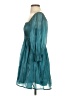 Thirty/Thirty 100% Polyester Teal Cocktail Dress Size S - photo 5
