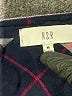 NSR 100% Rayon Plaid Gray Long Sleeve Blouse Size M - photo 7