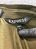 Express 100% Polyester Brown Long Sleeve Blouse Size L - photo 7