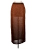 Assorted Brands Metallic Brown Casual Skirt Size M - photo 1