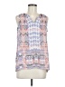 Rose + Olive 100% Polyester Blue Sleeveless Blouse Size M - photo 1