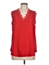 Unbranded Red Sleeveless Blouse Size L - photo 1