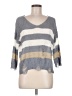 Thinkable Stripes Gray Pullover Sweater One size - photo 1