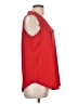 Unbranded Red Sleeveless Blouse Size L - photo 4