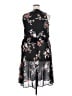 Just Fab Floral Black Cocktail Dress Size XXL - photo 2