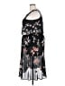 Just Fab Floral Black Cocktail Dress Size XXL - photo 5