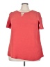 Naif 100% Polyester Red Short Sleeve T-Shirt Size 2X - photo 1