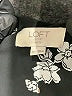 Ann Taylor LOFT Outlet 100% Polyester Floral Black Sleeveless Blouse Size M (petite) - photo 7