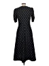 DKNY Polka Dots Black Casual Dress Size 10 - photo 2